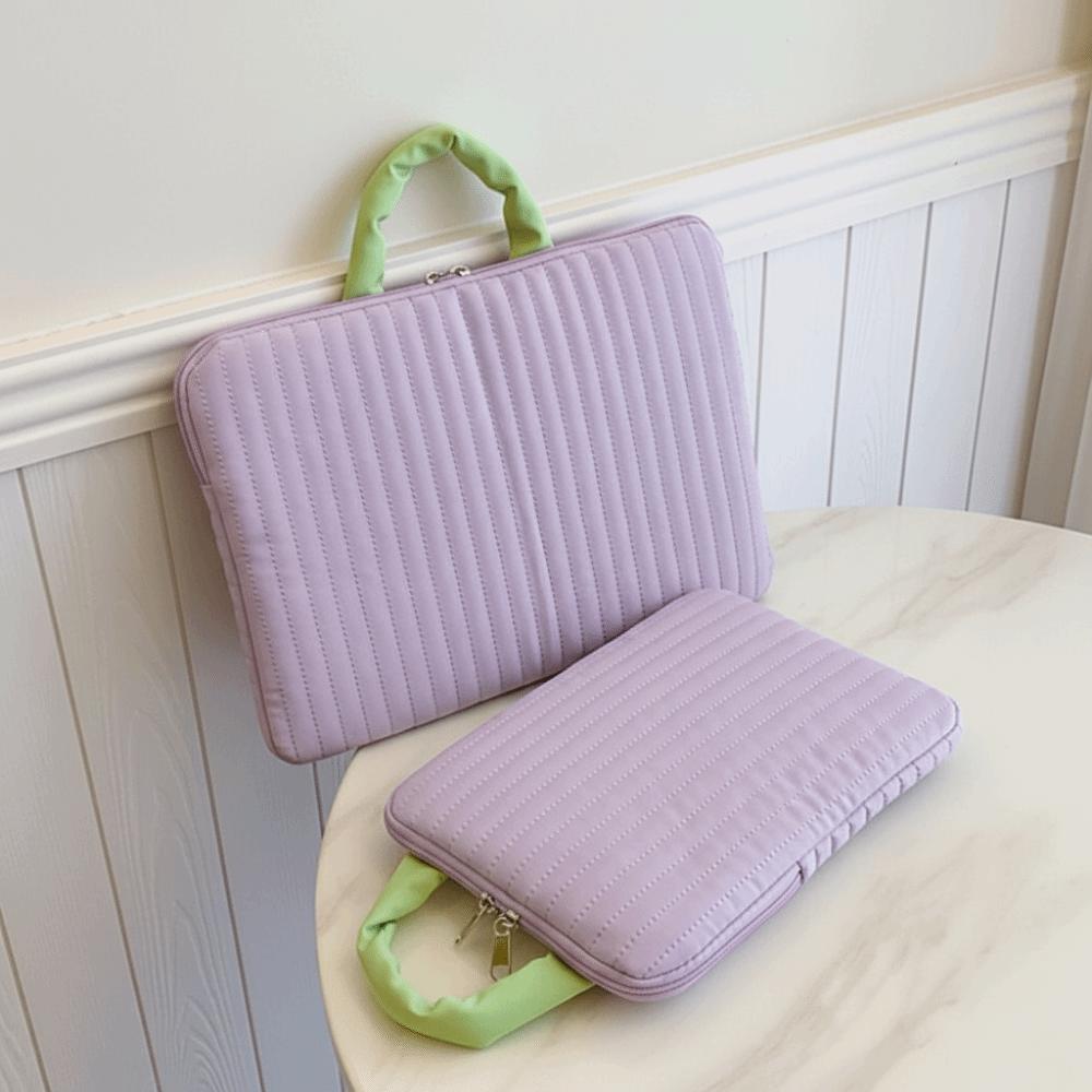 Korean Style Laptop Sleeve Cover Bag Soft Case Notebook Sleeve Pouch Laptop Accessories