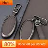 Interior Mouldings Car Zinc Leather Remote Key Case Cover Holder For Hyundai Ionic 6 Grandeur GN7 Kona Ev New Grand Prix 5/7Butt