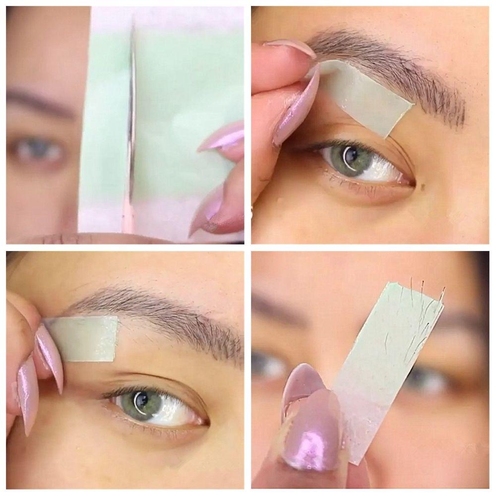 Формула для депиляции, полоски с холодным воском, удаление волос на лице и теле, лента для формирования бровей, бумага для эпиляции