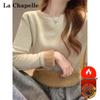 Женский термофлисовый пуловер La Chapelle с круглым вырезом
