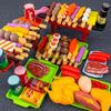 Kids' Pretend Play BBQ Set: Grilled Meat & Skewers Kitchen Toy