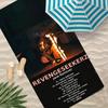 Полотенце для снятия макияжа певицы Jane, полиэстер, пляжное полотенце, быстросохнущее, не оставляющее песка, для лета, бассейна, путешествий, отпуска