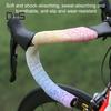 Bike Handlebar Tape for Road Bike High Stain Resistance Bicycle Handlebars Wrap Shock-Absorbing Non-Slip Comfortable Grip Tape with Bolt Stopper