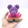 3D-печатный Медведь-роза Настольное украшение - Подарок на День святого Валентина или День рождения Сувенир