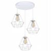 Nowoczesna lampa wisząca żyrandol plafon diament