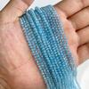 New 2 3 4 MM Faceted Colorful Natural Gem Stone Zircon Beads Loose Small Seed Crustal Quartz Stone Spacer Beads Jewelry Making