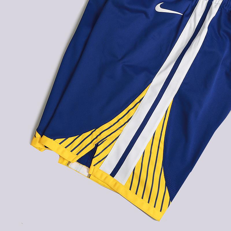 Nike Мужские синие баскетбольные шорты умеренного прямого кроя 866383-495