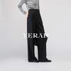 Wide leg suit pants, women's casual floor length pants, loose and slimming straight leg pants