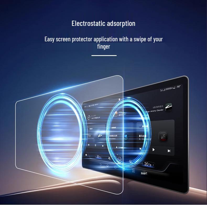 Nio ES8 Navigation Screen Protector & Rear AC Mod Kit