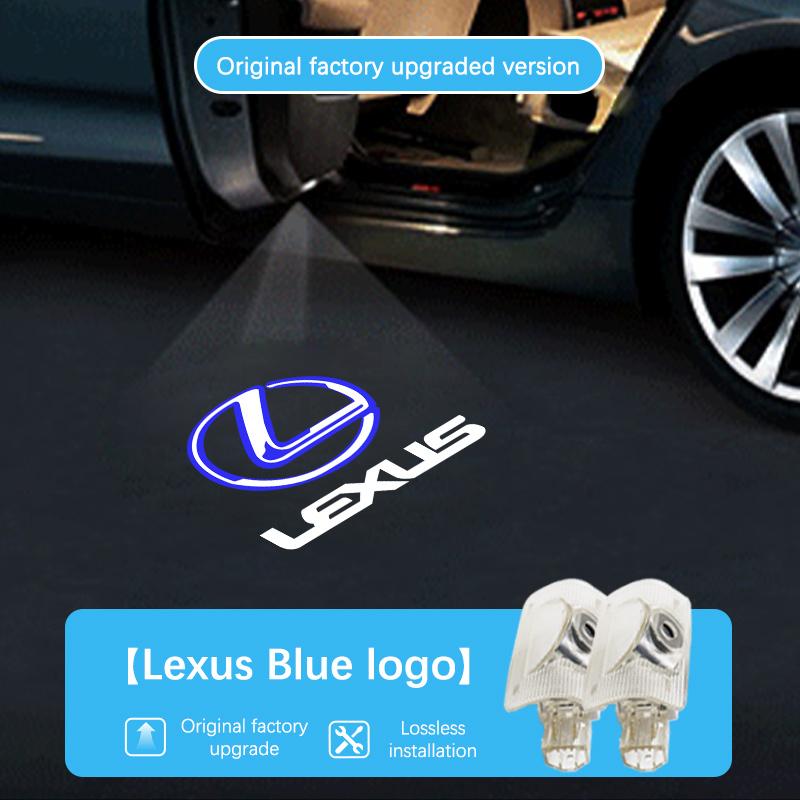 LED Projector Lamp Car Door Welcome Ghost Shadow Lights For Lexus RX ES GX LS LX IS GS RC UX ES200 ES250 ES260 ES300 RX300 RX270