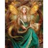 5D DIY Diamond Painting Fairy Under The Moon Diamond Embroidery Cross Stitch Kit Rhinestone Mosaic Home Decor