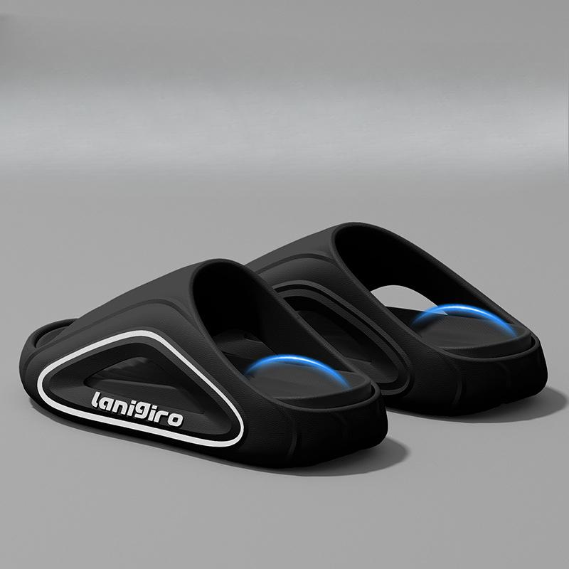 Новые домашние комнатные нескользящие шлепанцы на толстой подошве с обувью против запаха для ношения на улице