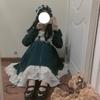 Платье Лолиты Повседневное милое платье с длинными рукавами