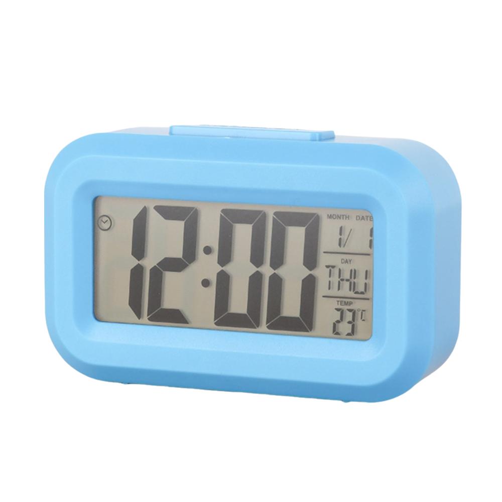 Led Light LED Digital Clock LCD Display Smart Digital Alarm Clock Bedside Table Clock  Home Decor