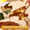 Stainless Steel Sauce Boat - Honey Gold, Small Jug & Sugar Bowl for Steak Sauces