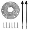 W10324651 Hub Replacement Washer Basket Drive Hub Kit for W10291415 W10291416 W10291417 EA2581262 PS2581262 1877235 AH2581262