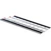 VEVOR Tri-Fold Loading Ramp, 2160 x 1375 mm, Non-Slip Aluminum Trailer Ramp with Compact Design, Easy Storage, 680.4 kg Load Capacity