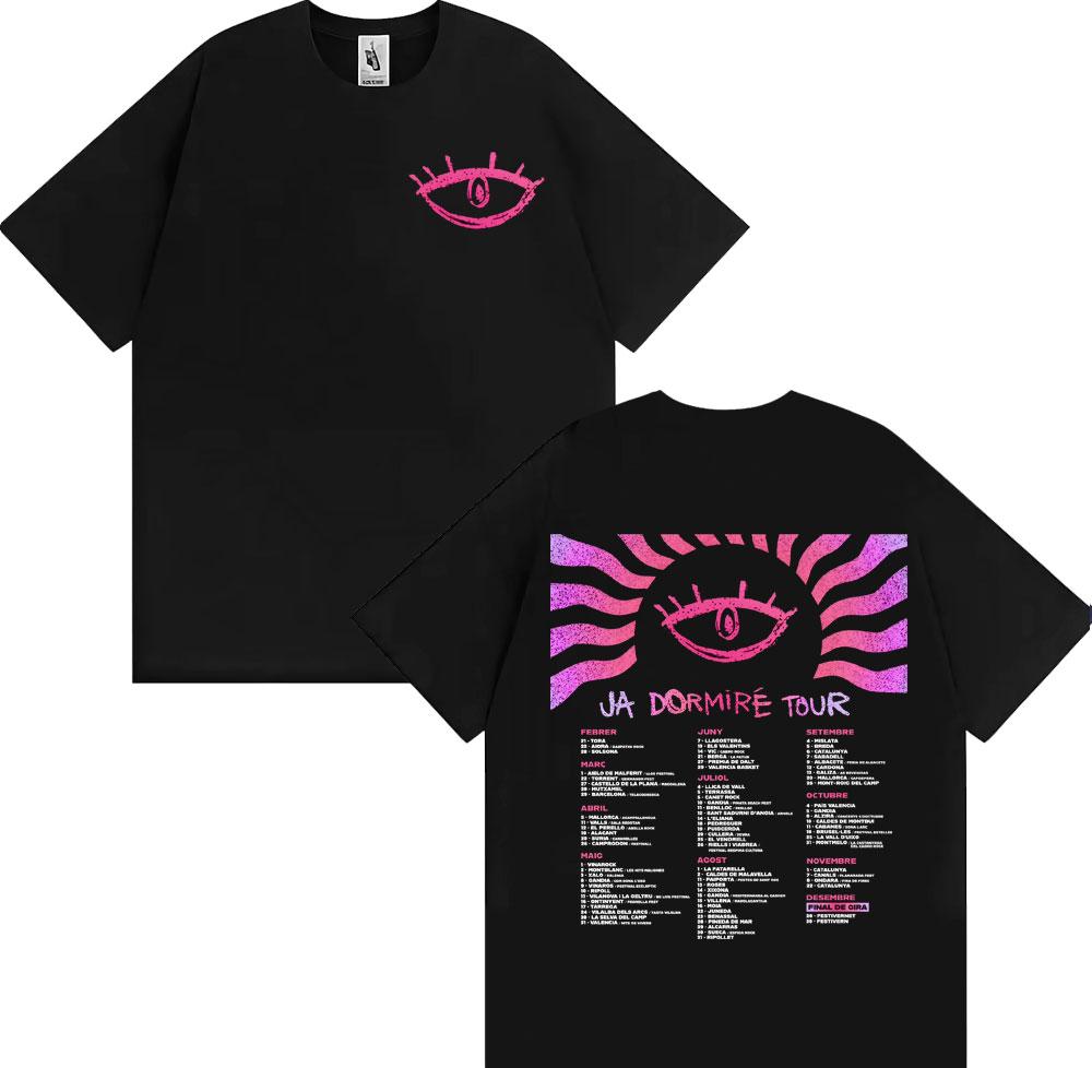 The Smoke and Sleep Tour 2026 New Album Tshirt for Men Women Retro Gothic High Street Casual Tshirt Round Neck Cotton Tshirt