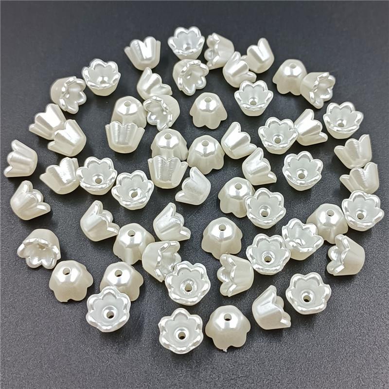 Butterfly Flower ABS Imitation Pearls Loose Beads DIY for Necklace Bracelet Jewelry Making