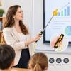 2pcs Telescopic Telescoping Teacher Pointer Soft Grip Handle Teacher Hand Pointer  Reading