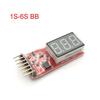 For 2s/3s/4s/5s/6s Low Voltage Buzzer Alarm Lipo Battery Voltage Indicator Tester 7.4v 11.1v 7.4V - 22.2V