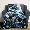 1pc Tokitou Muichirou Blanket, Gift, for Men and Women, Soft Blanket, Good for Sofa Bed Couch Travel, Lightweight Flannel Blanket