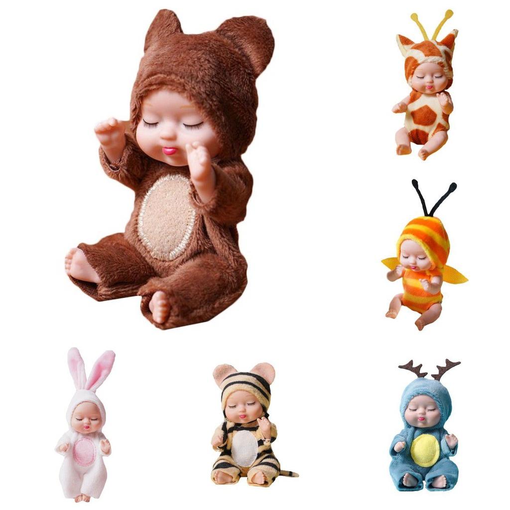 Реалистичная спящая кукла-младенец с подвижными конечностями**