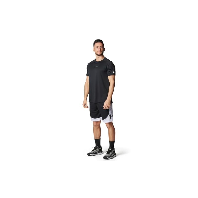 [Under Armour] Шорты UA NEXT GEN LOGO 6012512(001) Черный Белый M
