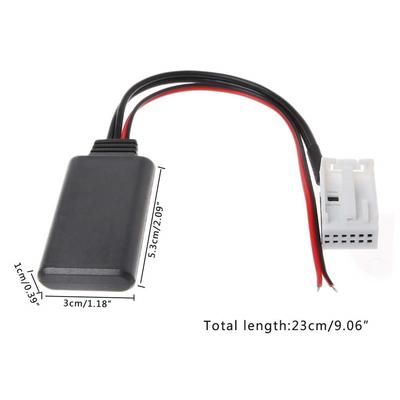 Новый 12-контактный Bluetooth 4.0 адаптер кабель AUX для Mercedes W169 W245 W203 W209 W164 W221