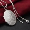 Fashion Carving Locket Pendant Chain Choker Necklace