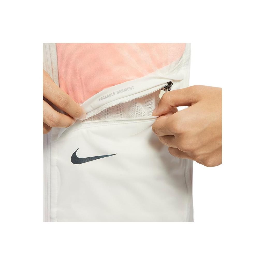 Nike Lightweight Down Jacket With Wind Protection Women Outerwear Sail-White Atomic-Orange DD6420-133