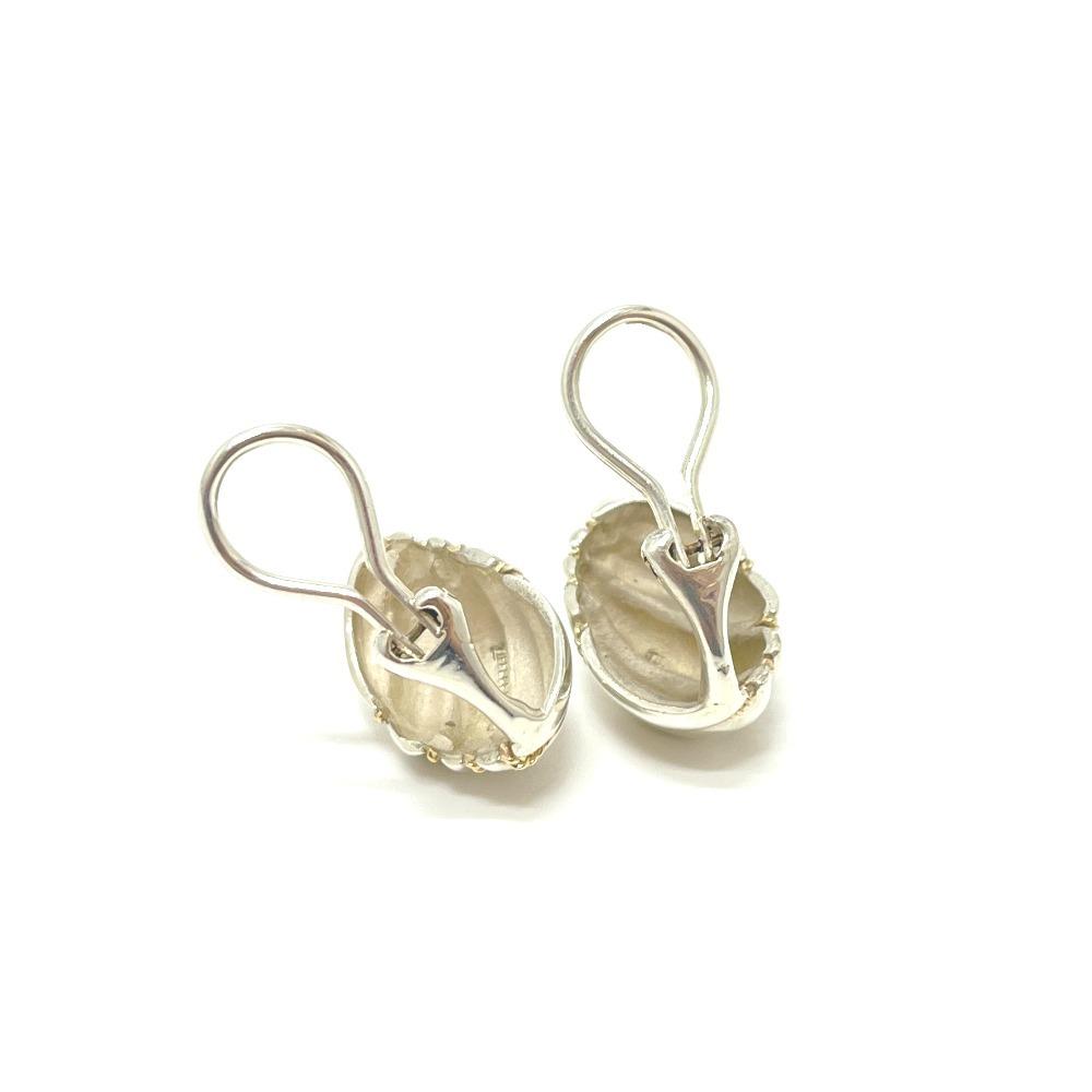 TIFFANY&Co. Twist Rope Dome Earrings Accessories Earrings SV/K14 Silver x Gold