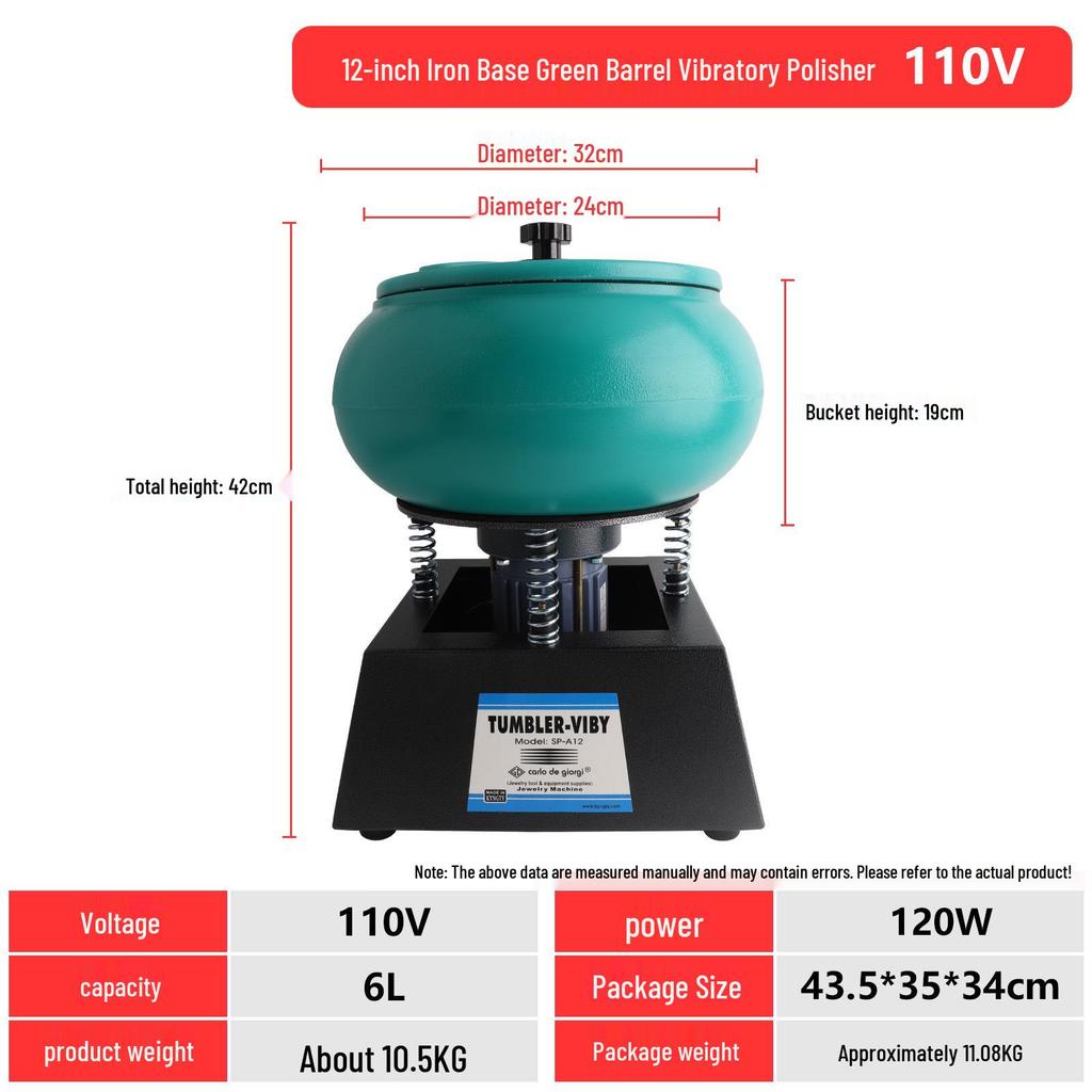Wenwan Jade & Jewelry Electric Vibratory Polishing and Grinding Machine with Silicon Carbide