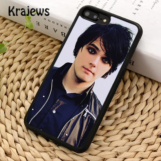 Чехол для телефона Krajews Gerard Way My Chemical Romance для iPhone 14 6s 7 8 plus X XR XS 11 12 13 pro max Samsung S21 S22 ultra