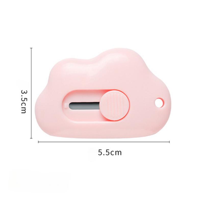 Mini Portable Small Utility Knife Small Express Package Opener Multi-functional Cartoon Paper-cutting Scissors