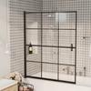 VidaXL Shower Cabin Bathtub Wall Shower Wall Bathtub Cabin Bathroom Accessory Home Interior 150748