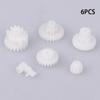 Gel Water Bomb Gun Std 5S Gear 6 Piece Set 380 Motor D Shaft Gear Cs0911 Gear Repair Refit Accessories
