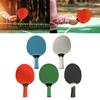 Rubber Table Tennis Rackets PingPong Paddle Training Table Tennis Bat Table Tennis Accessories for Indoor Outdoor Games
