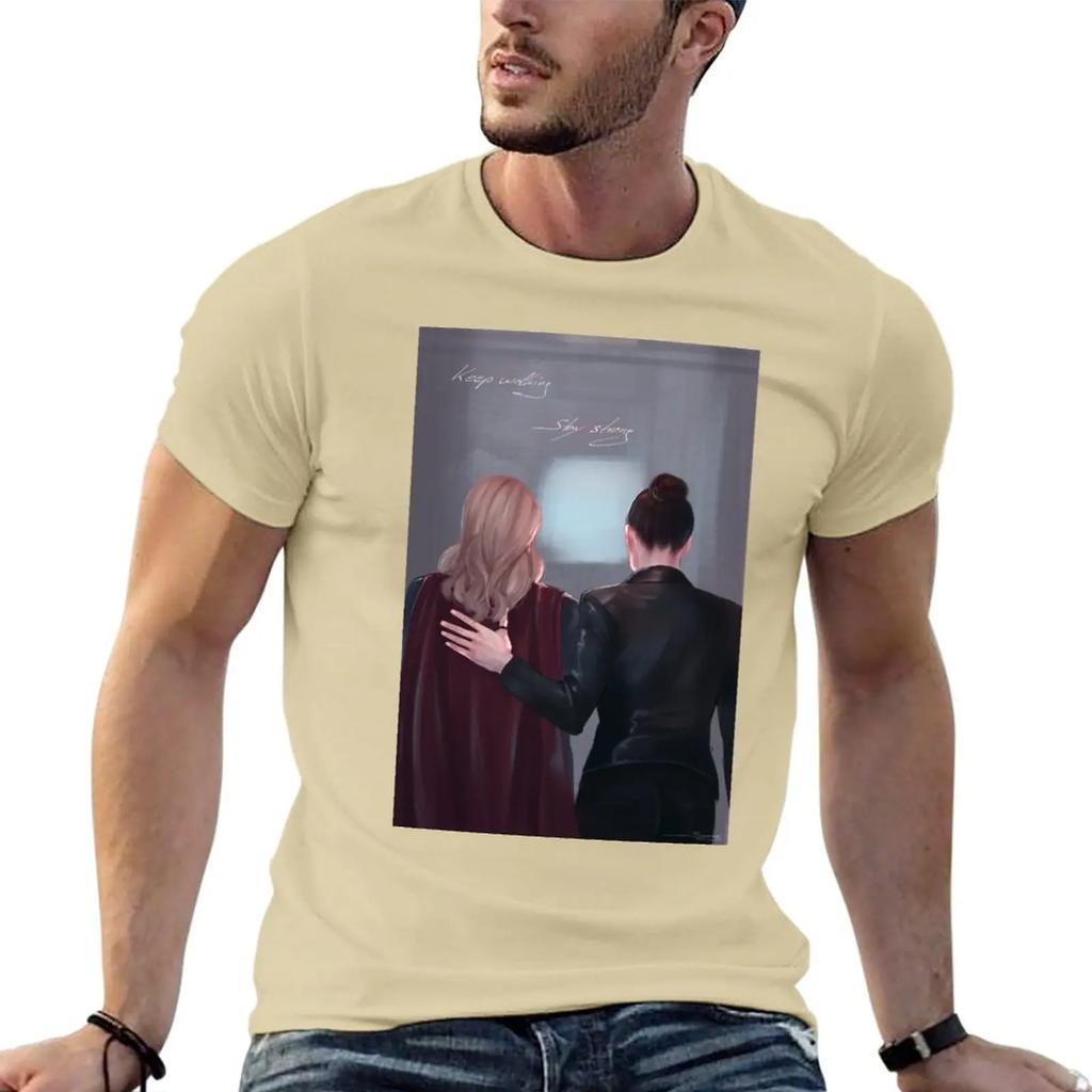 stay strong T-Shirt plus size tops sweat shirt aesthetic clothes plain white t shirts