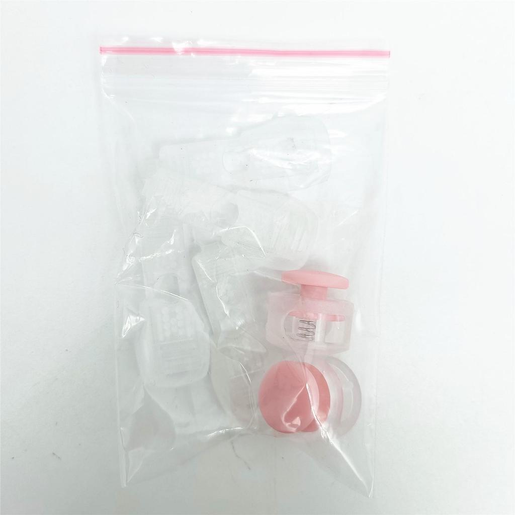 Children's No-Tie Shoelace Buckle with Spring and Tail Lock