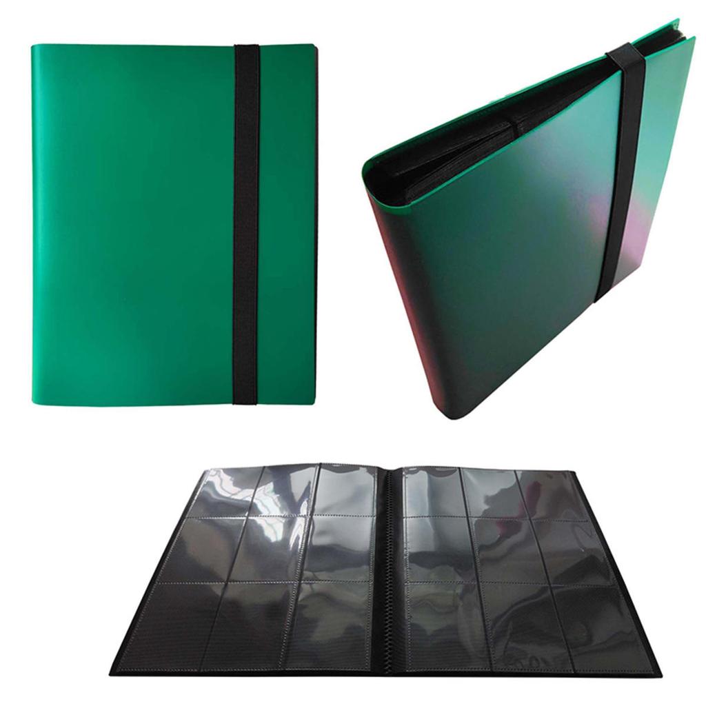 Альбом-биндер для коллекционных карточек, вмещающий 360 карточек, альбом-биндер для торговых карточек большой вместимости, тетрадь-биндер для карточек на день рождения