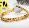 Golden Bracelet Watch For Women Small Dial Luxury Ladies Wristwatch Steel Elegant Quartz Female Clock Fashion Gift Reloj Mujer
