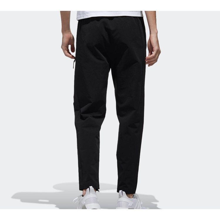 Adidas Нео повседневные спортивные брюки мужские низ черный DZ8715