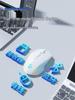 Беспроводная Bluetooth-игровая мышь с тремя режимами, бесшумная, перезаряжаемая, с макропрограммированием и проводным подключением