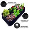 1/4/8 Pockets Garden Bag Felt Multi-grid Planting Bag Vegetable Planting Pot Plant Flower Planting Pot Plant Nutrition Bag