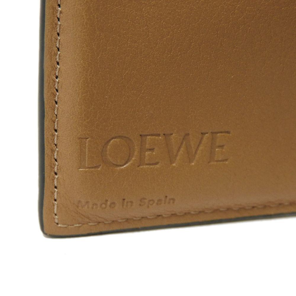 Used 12695 Trifold Wallet C660TR2X03 7942 Pastel Marble Green Ash Gray Brown Anagram Unisex from Japan AUTHENTIC