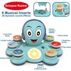Baby Musical Toys Learning Toys for Toddlers Octopus Music Toys Preschooler Musical Educational Instruments Toy for Birthday