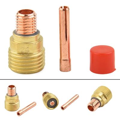 Корпус цанги Газовая линза TIG Малая сварочная горелка TIG WP9 20 25 1.0/1.6/2.4/3.2 мм