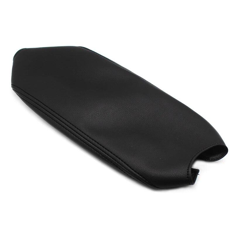 Мягкий кожаный чехол на подлокотник из микрофибры для VW Golf 6 MK6 2010 2011 2012 2013, подлокотник с центральным управлением автомобиля, поверхностная крышка, отделка