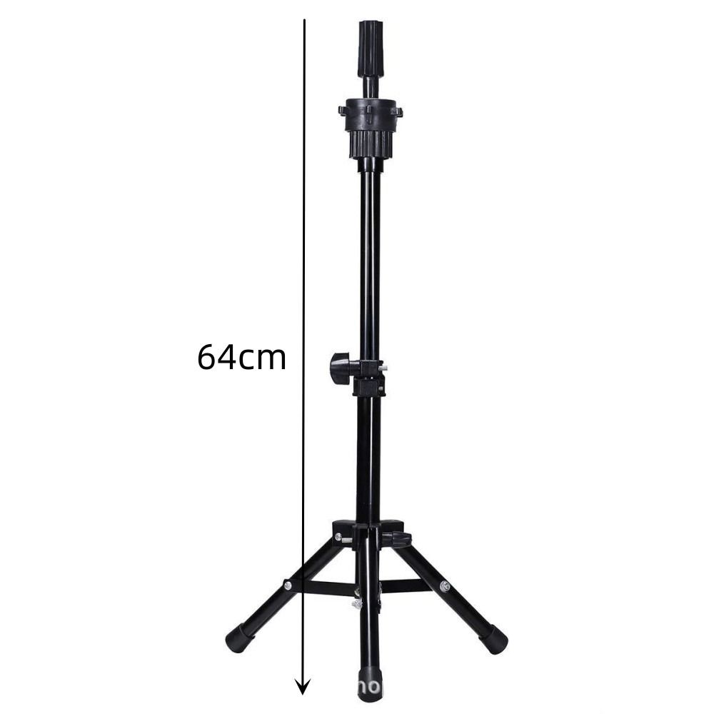 Head Holder Mannequin Wig Stand Tripod Bracket Clamp Holder Model Hairdressing Head Tripod